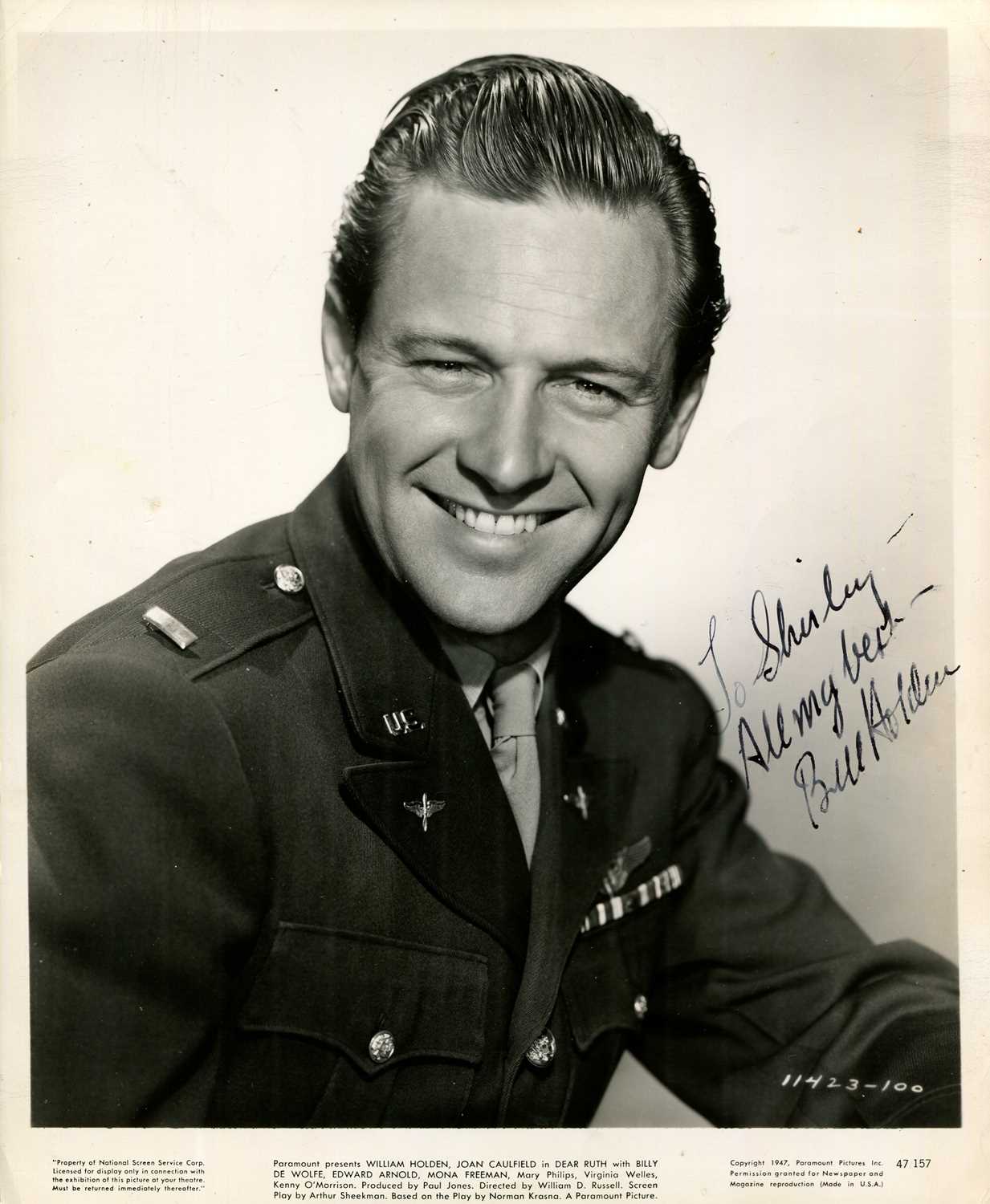 Lot 65 - HOLDEN WILLIAM: (1918-1981)