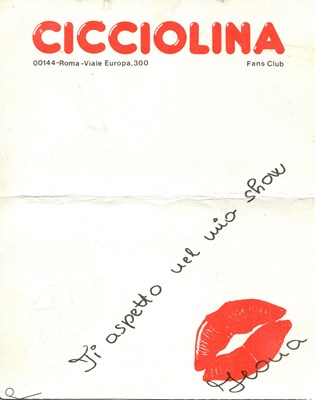 Lot 496 - CICCIOLINA: (1951- )