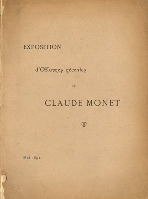 Lot 1061 - MONET CLAUDE: (1840-1926)