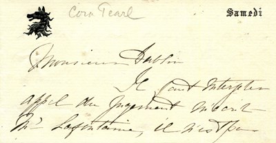 Lot 580 - PEARL CORA: (1836-1886)