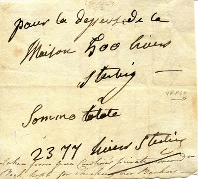 Lot 1136 - CAROLINE OF BRUNSWICK: (1768-1821)