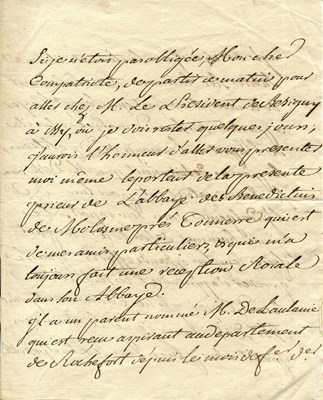 Lot 575 - D´ ÉON CHEVALIÈRE: (1728-1810)
