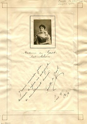Lot 589 - DU GAST CAMILLE: (1868-1942)