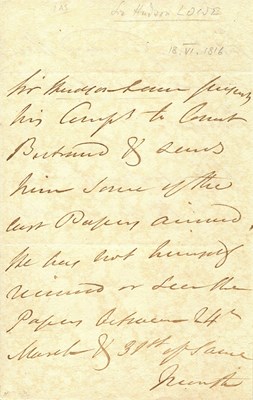 Lot 1081 - LOWE HUDSON: (1769-1844)