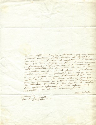 Lot 970 - HUMBOLDT ALEXANDER VON: (1769-1859)