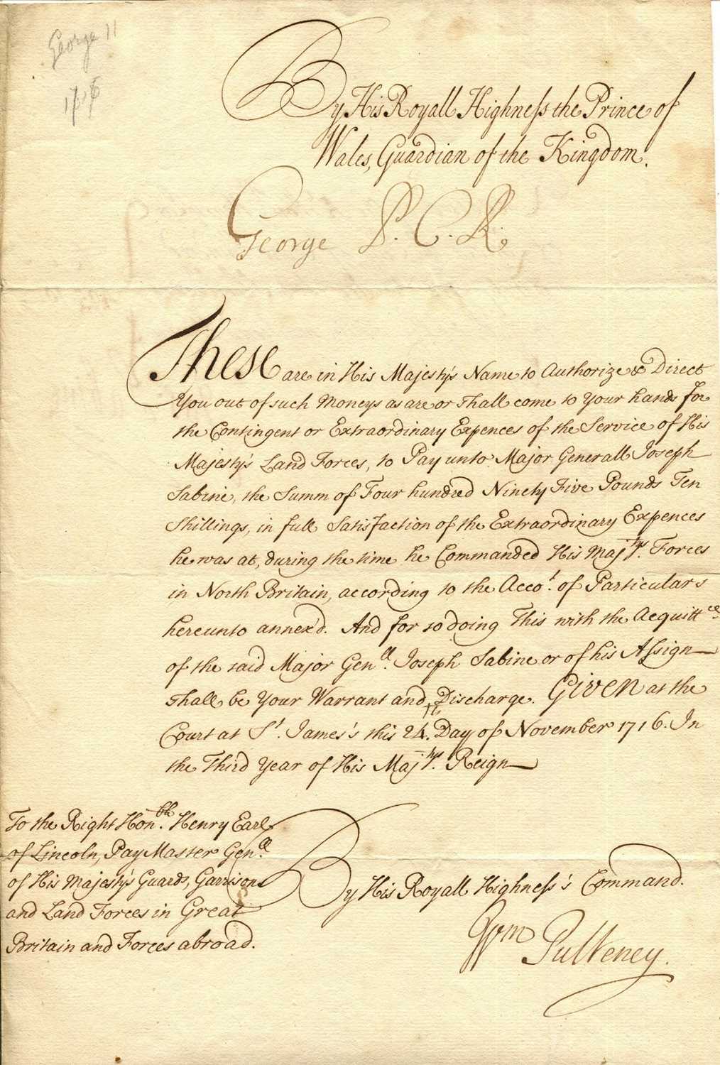 Lot 1434 - GEORGE II: (1683-1760) & PULTENEY WILLIAM (1684-1764)