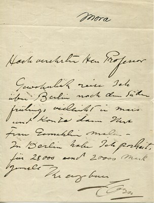Lot 735 - ZORN ANDERS: (1860-1920)
