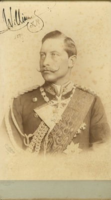 Lot 1112 - WILHELM II: (1859-1941)