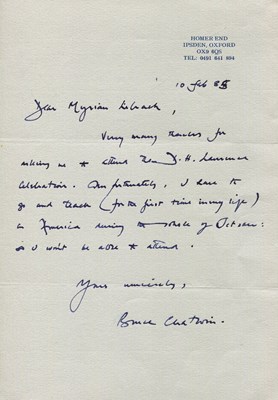 Lot 896 - CHATWIN BRUCE: (1940-1989)
