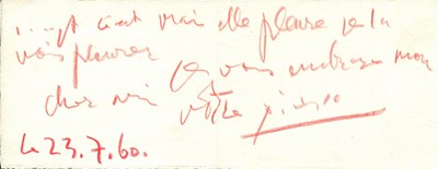 Lot 766 - PICASSO PABLO: (1881-1973) & ROQUE JACQUELINE: (1926-1986)
