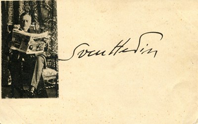 Lot 189 - HEDIN SVEN: (1865-1952)