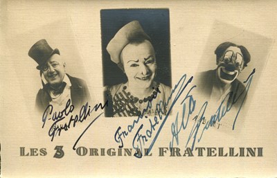 Lot 11 - [CIRCUS]: FRATELLINI BROTHERS: (x4)