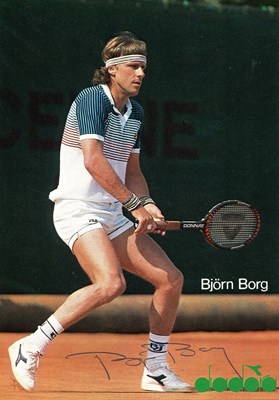 Lot 8 - BORG BJORN: (1956- )