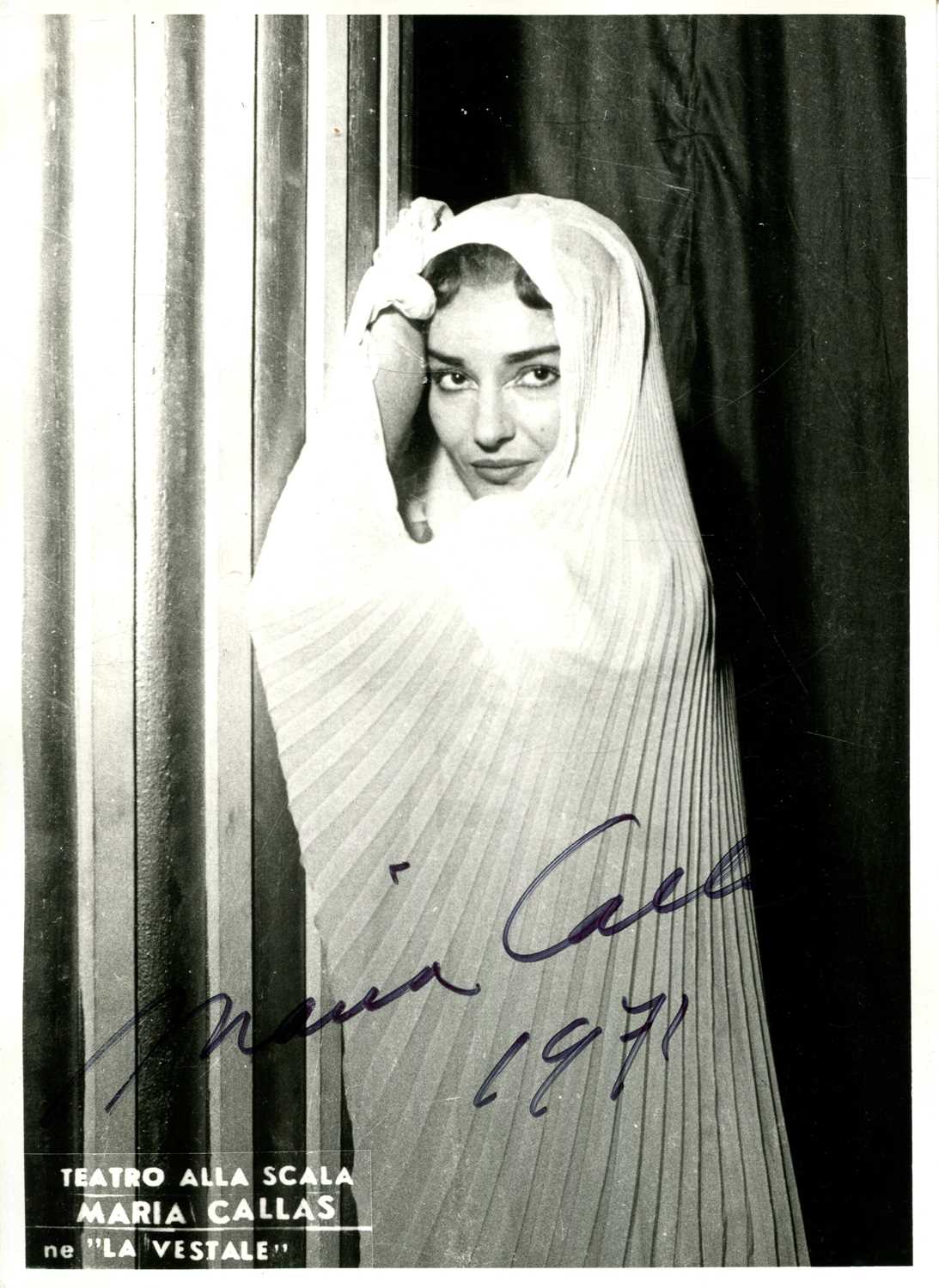 Lot 241 - CALLAS MARIA: (1923-1977)