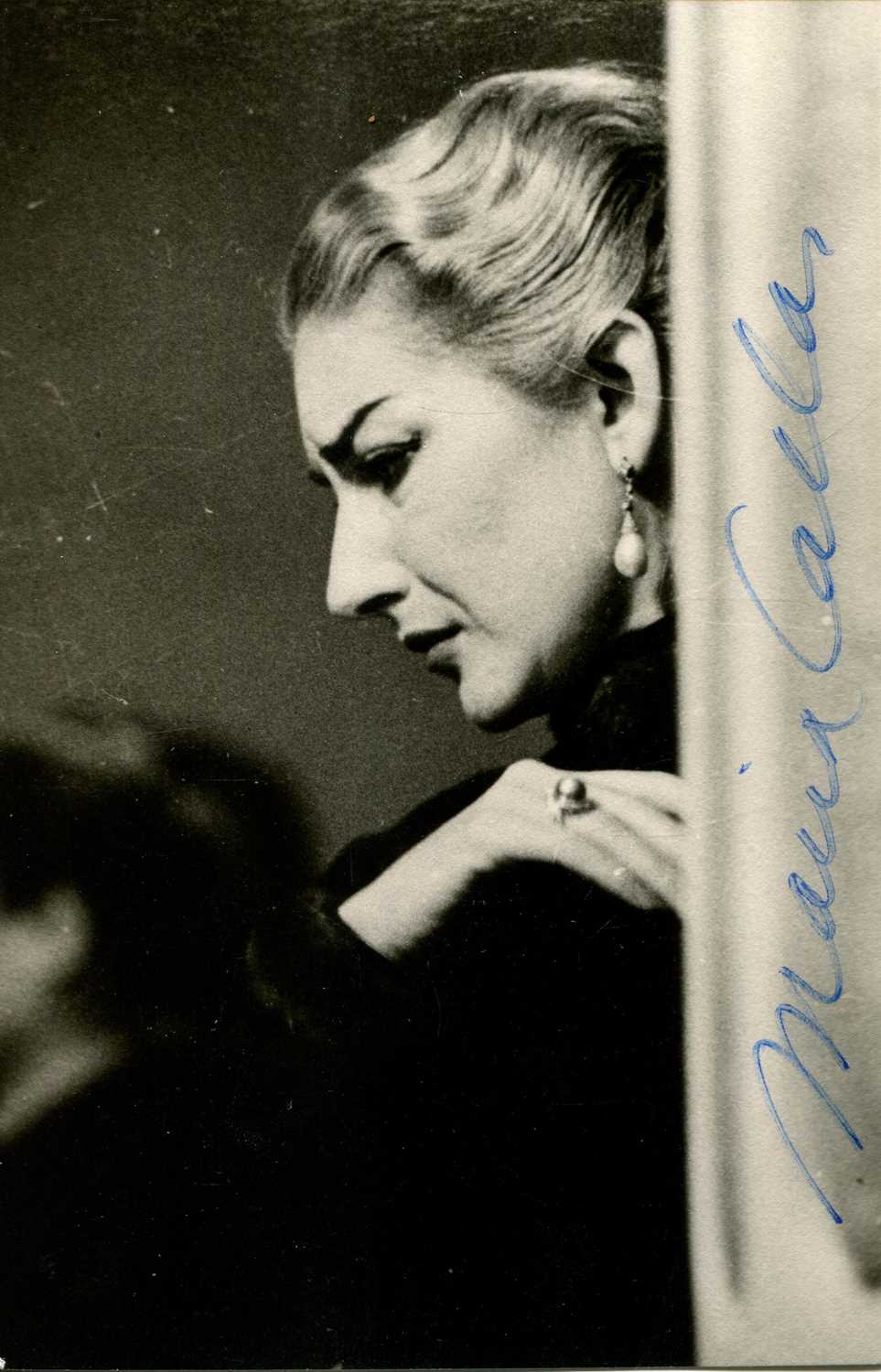 Lot 101 - CALLAS MARIA: (1923-1977)
