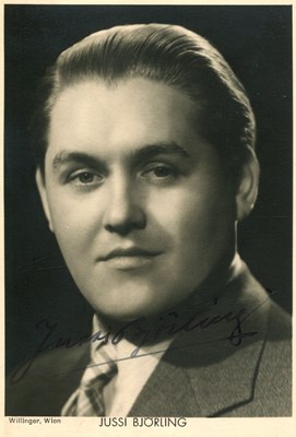 Lot 227 - BJORLING JUSSI: (1911-1960)