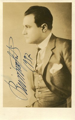 Lot 226 - GIGLI BENIAMINO: (1890-1957)