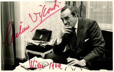 Lot 25 - VISCONTI LUCHINO: (1906-1976)