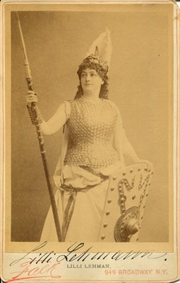 Lot 235 - LEHMANN LILLI: (1848-1929)