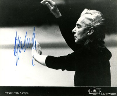 Lot 212 - KARAJAN HERBERT VON: (1908-1989)
