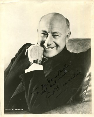 Lot 345 - DEMILLE CECIL B.: (1881-1959)