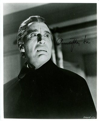Lot 109 - LEE CHRISTOPHER: (1922-2015)