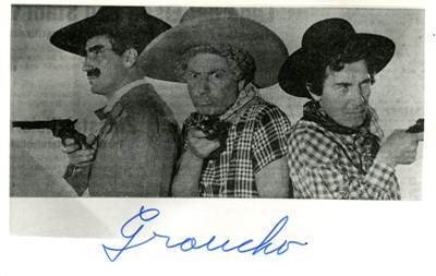 Lot 73 - MARX GROUCHO: (1890-1977)