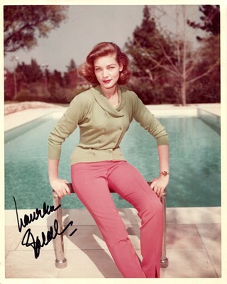 Lot 74 - BACALL LAUREN: (1924-2014) (x3)