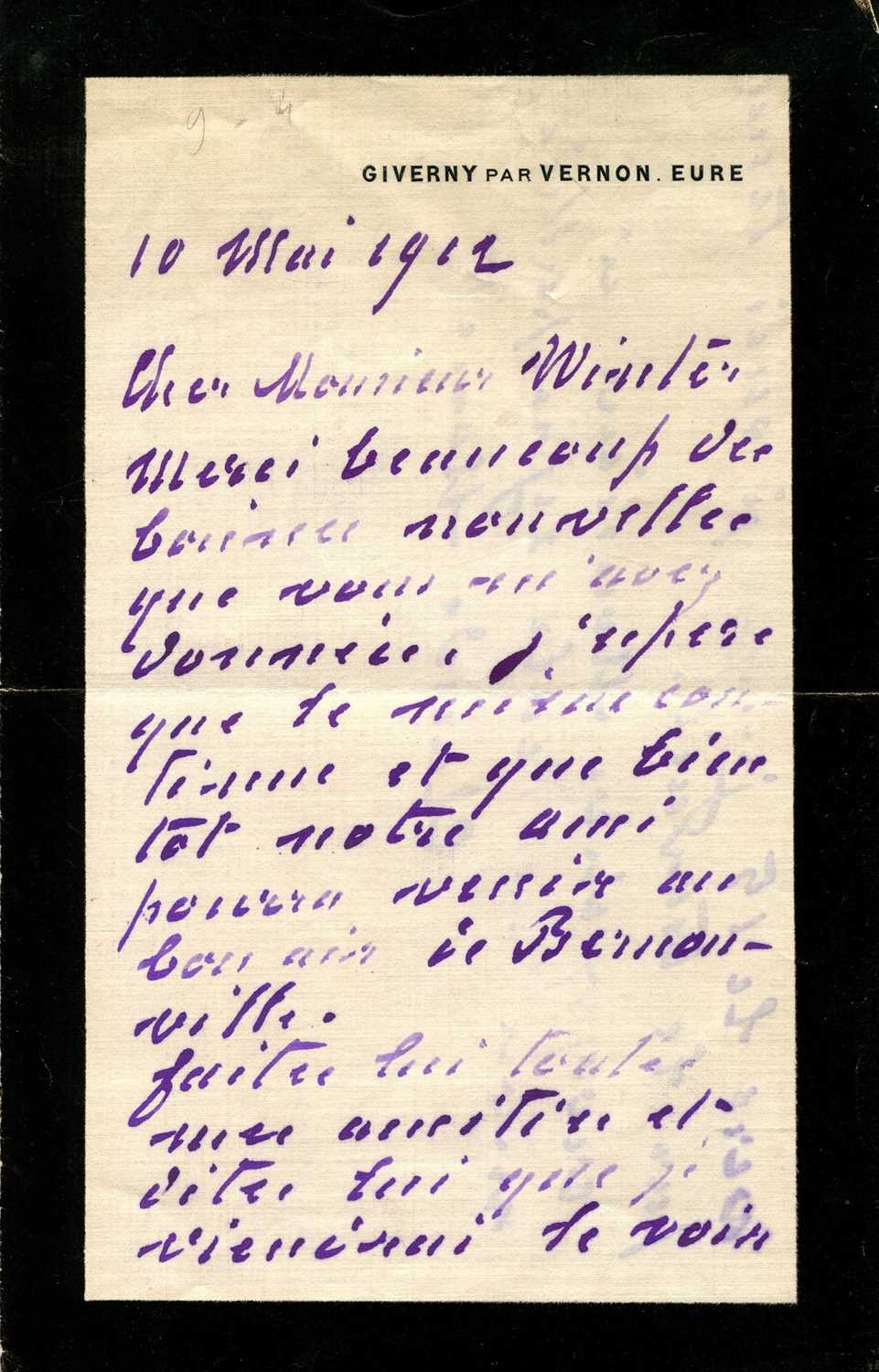 Lot 311 - MONET CLAUDE: (1840-1926)