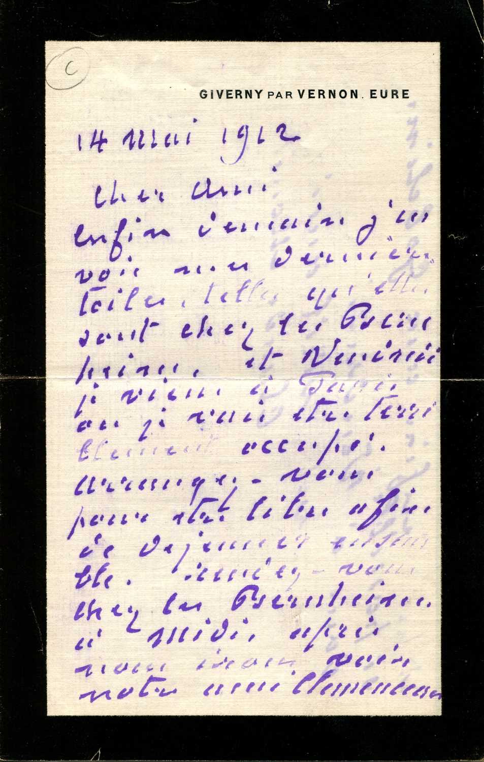 Lot 312 - MONET CLAUDE: (1840-1926)