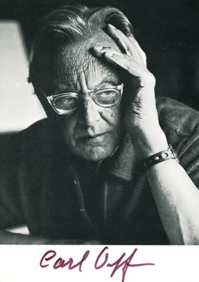 Lot 194 - ORFF CARL: (1895-1982)