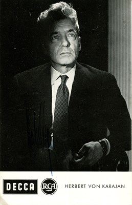 Lot 210 - KARAJAN HERBERT VON: (1908-1989)