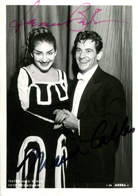 Lot 239 - CALLAS MARIA & BERNSTEIN LEONARD