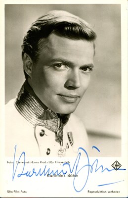Lot 144 - BOHM KARLHEINZ: (1928-2014)