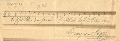 Lot 644 - SUPPE FRANZ VON: (1819-1895)
