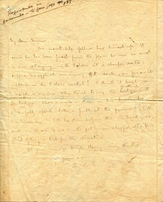Lot 885 - STEVENSON ROBERT LOUIS: (1850-1894)