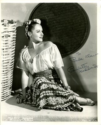 Lot 401 - GODDARD PAULETTE: (1910-1990)