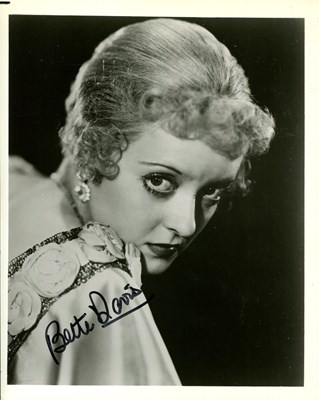 Lot 324 - DAVIS BETTE: (1908-1989)