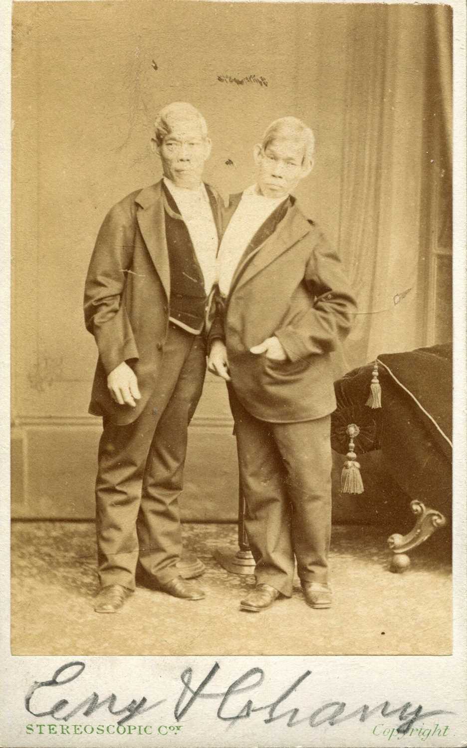Lot 592 - BUNKER CHANG & ENG: (1811-1874)