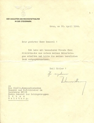 Lot 1049 - UIBERREITHER SIEGFRIED: (1908-1984)