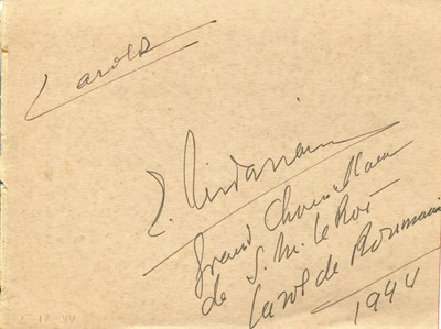 Lot 1118 - CAROL II: (1893-1953)
