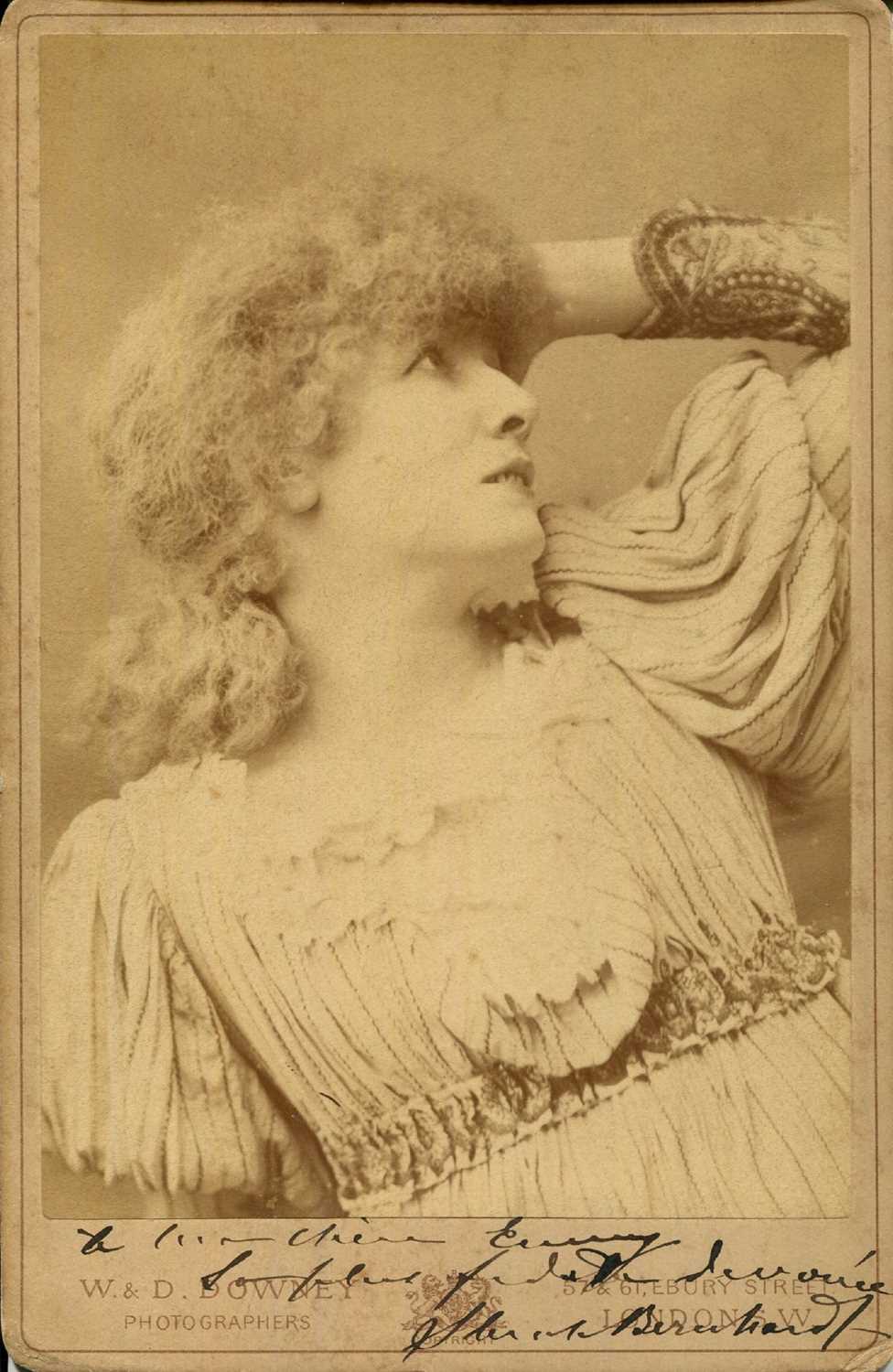 Lot 288 - BERNHARDT SARAH: (1844-1923)