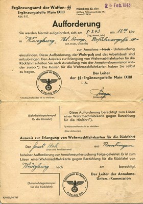 Lot 1051 - [WAFFEN-SS]