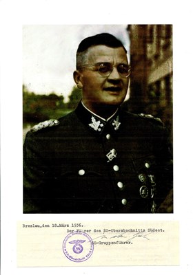 Lot 1054 - BACH-ZELEWSKI ERICH VON DEM: (1899-1972)