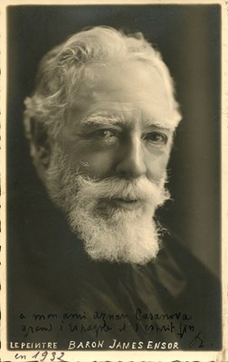 Lot 745 - ENSOR JAMES: (1860-1949)