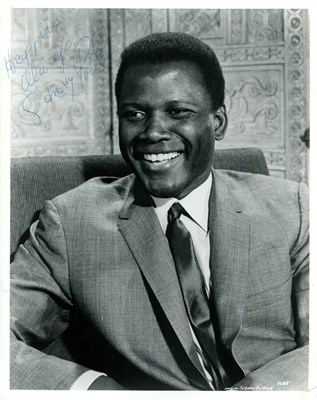 Lot 42 - POITIER SIDNEY: (1927-2022)