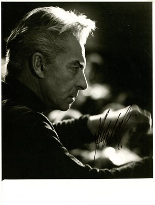 Lot 213 - KARAJAN HERBERT VON: (1908-1989)