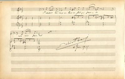 Lot 629 - FAURE GABRIEL & YSAYE EUGENE