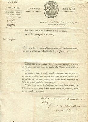 Lot 1074 - TALLEYRAND-PÉRIGORD CHARLES MAURICE DE: (1754-1838)