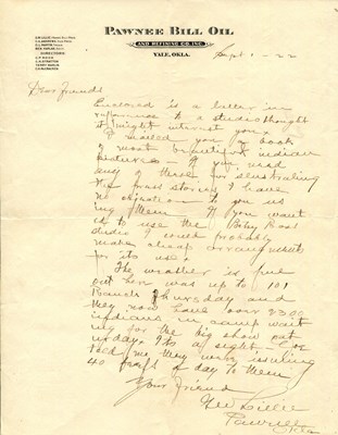 Lot 593 - PAWNEE BILL: (1860-1942)